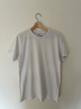 Blank Brand White Crew Neck Tee - Men's